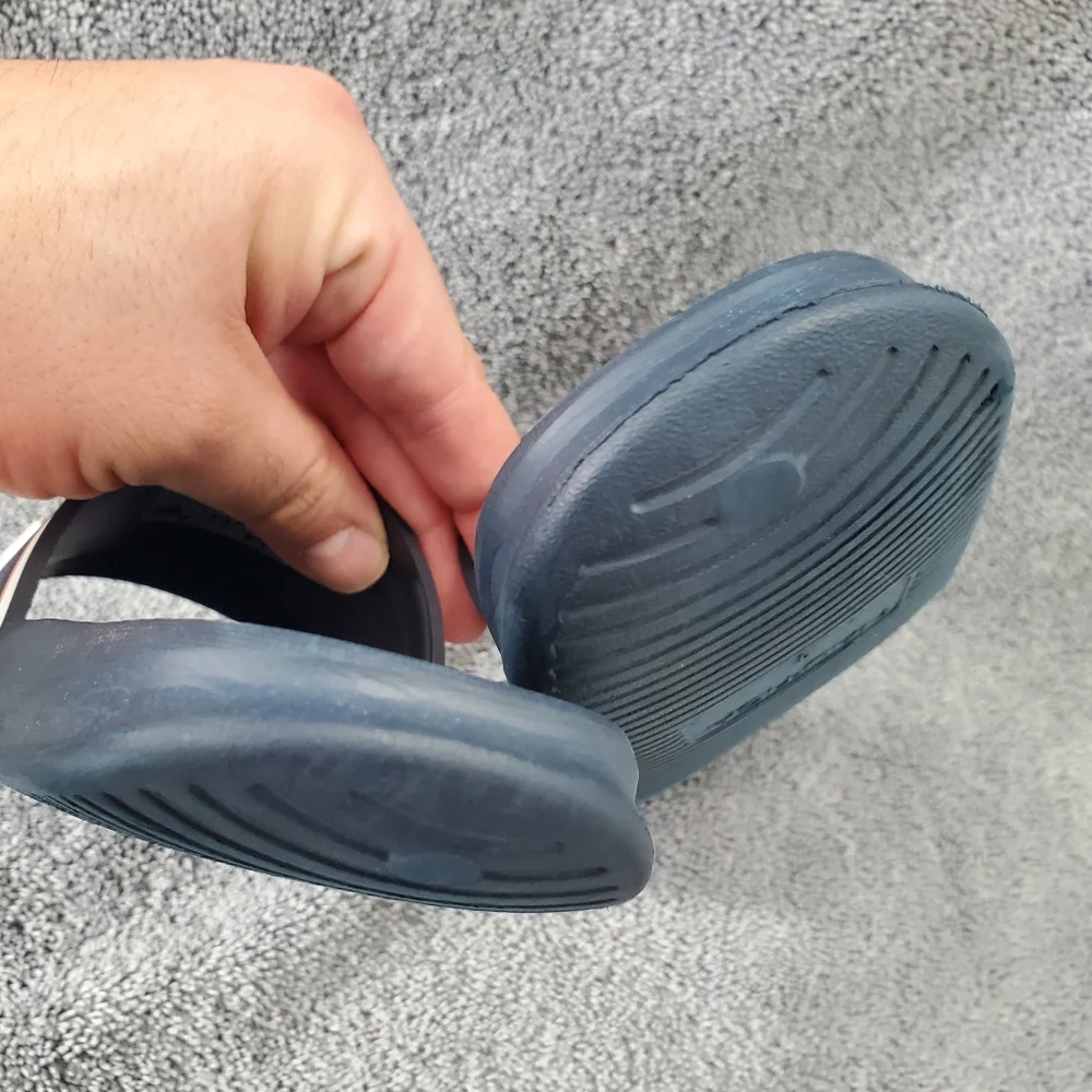 Nautica Kids Youth Athletic Slide Rubber Slip-on Sandals Navy Blue Size 1